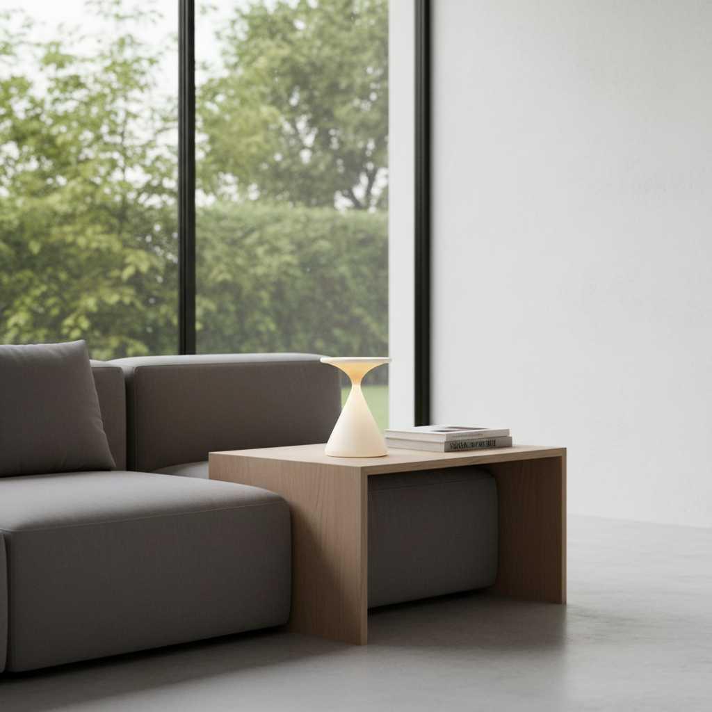 Aeron Hourglass | Cordless Table Lamp with Adjustable Brightness