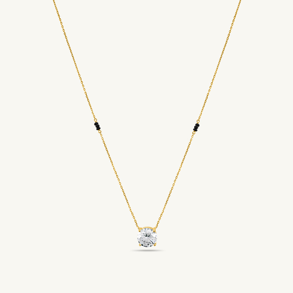 Royal Solitaire Diamond Mangalsutra