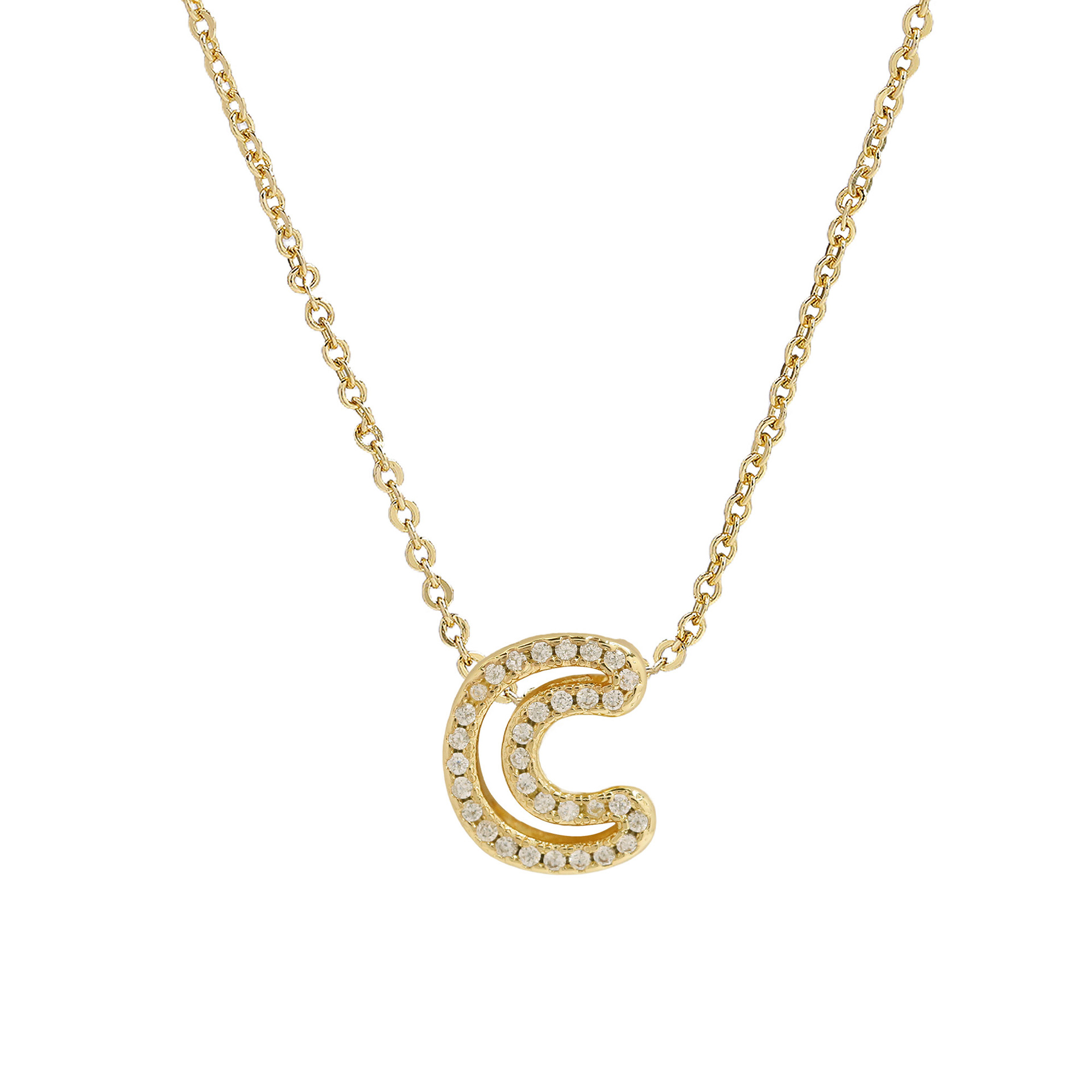 Iconic Sparkle Initial Necklace