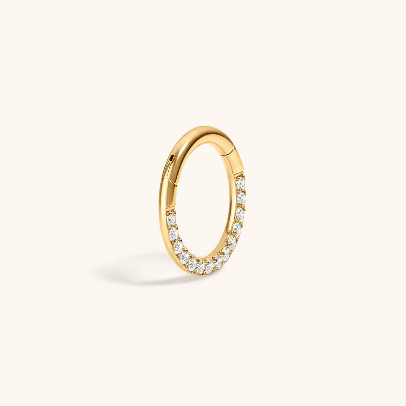 Cosmic Cartilage Hoop in 14k gold plated – Gold