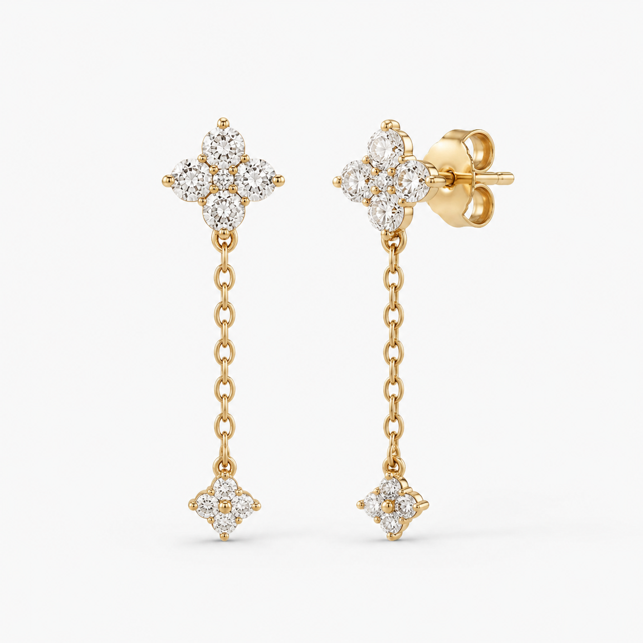 Vivienne Crystal Drop Earrings