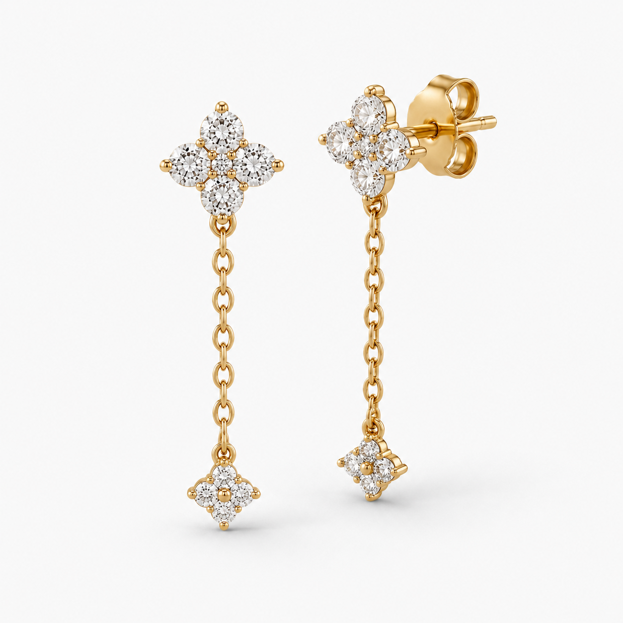 Vivienne Crystal Drop Earrings
