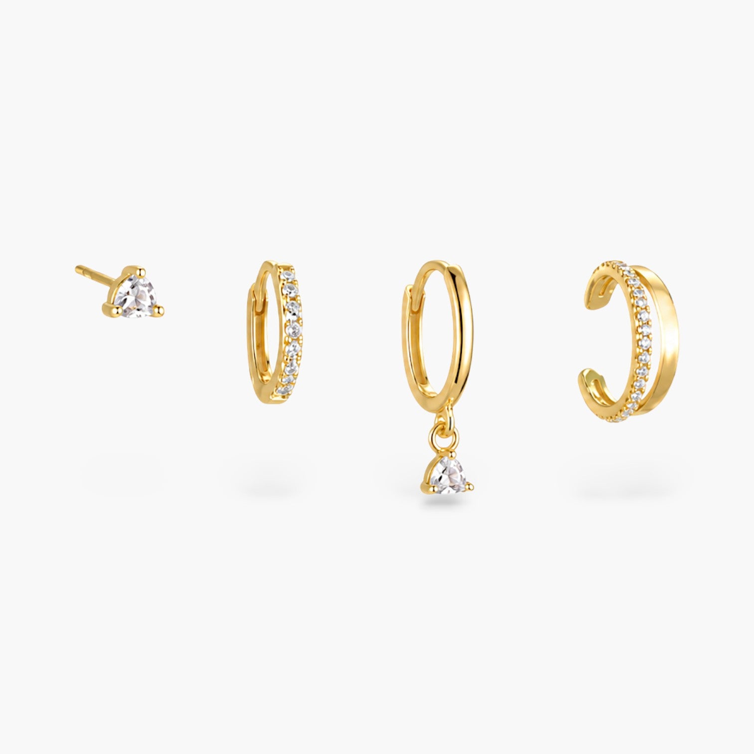 Luna Spark Ear Stack Set