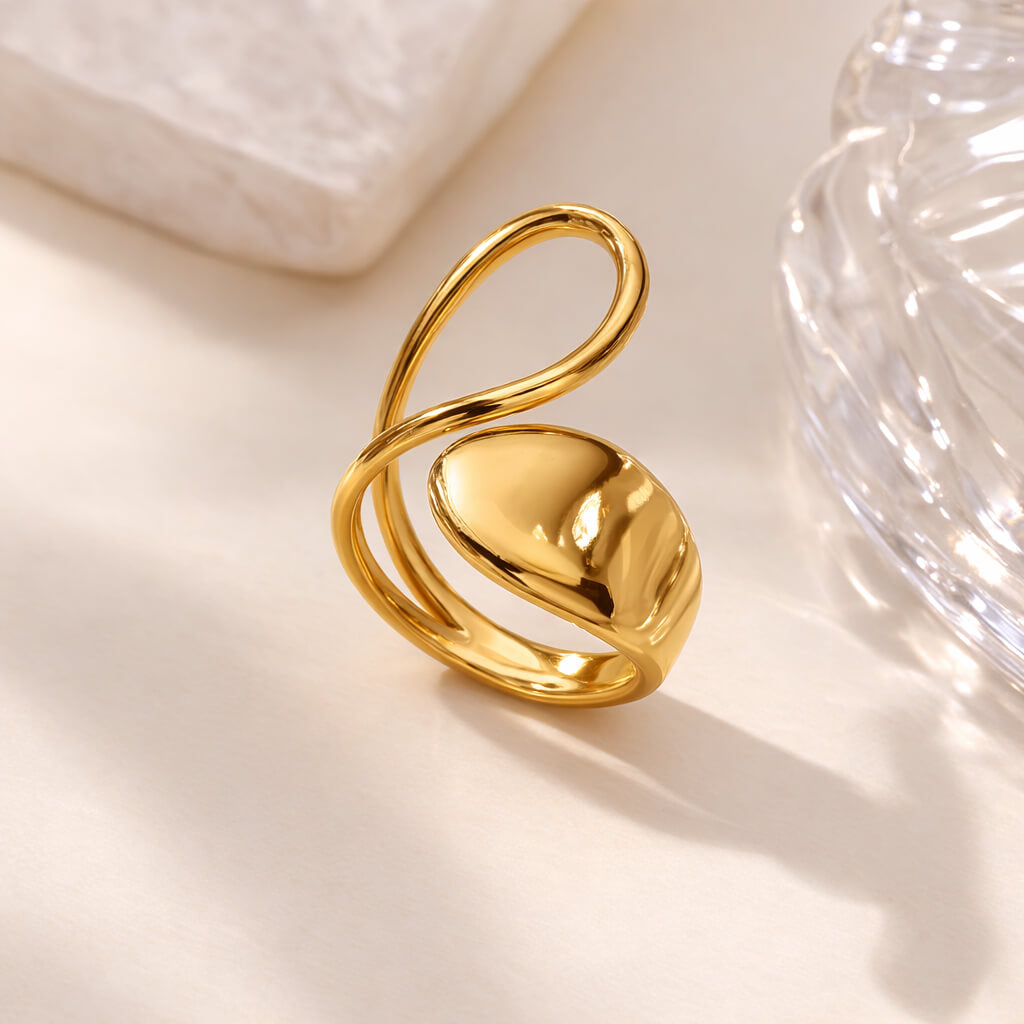 Velisse Sculptural Open Ring