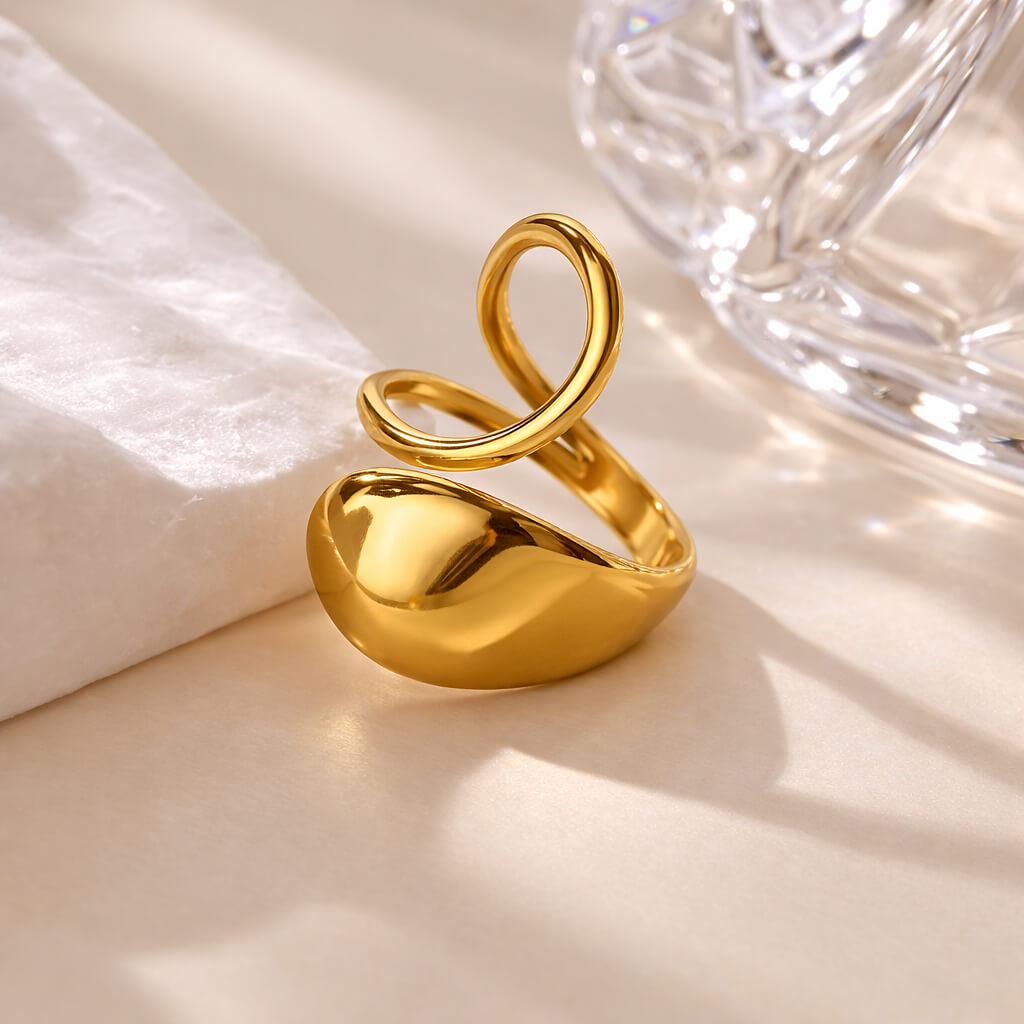 Velisse Sculptural Open Ring