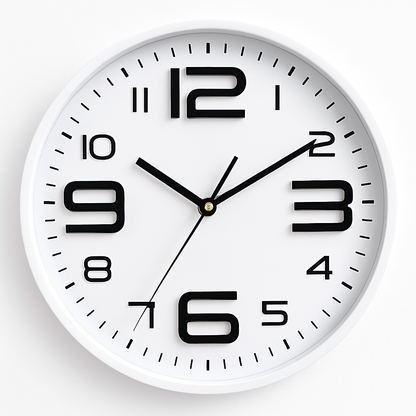 Colorful Cartoon Wall Clock | 30cm Kids Room Decor 0