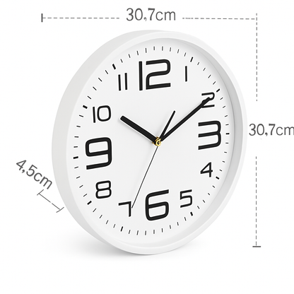 Colorful Cartoon Wall Clock | 30cm Kids Room Decor 6