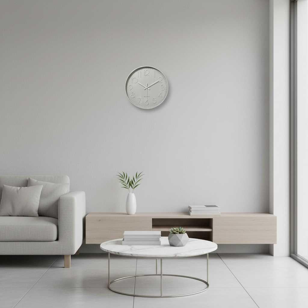 Colorful Modern Wall Clock | 30cm Home Decor