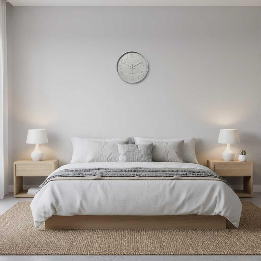 Colorful Modern Wall Clock | 30cm Home Decor