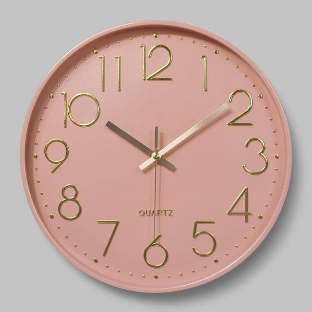Colorful Modern Wall Clock | 30cm Home Decor 3