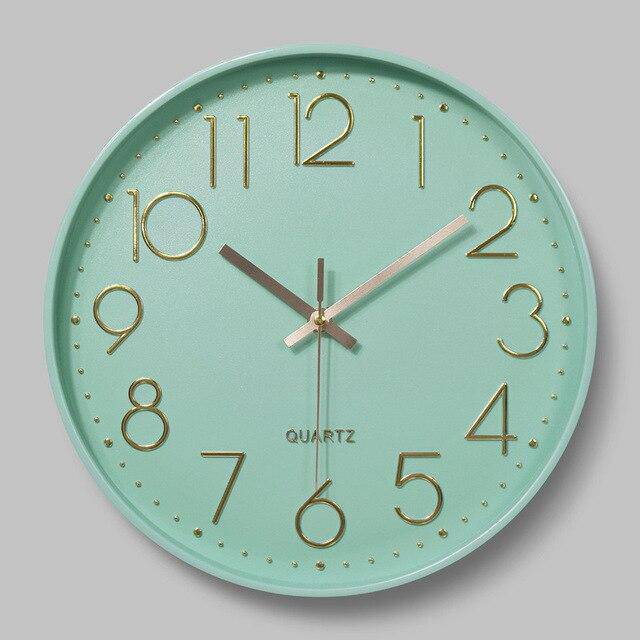 Colorful Modern Wall Clock | 30cm Home Decor 4