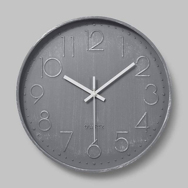 Colorful Modern Wall Clock | 30cm Home Decor 5