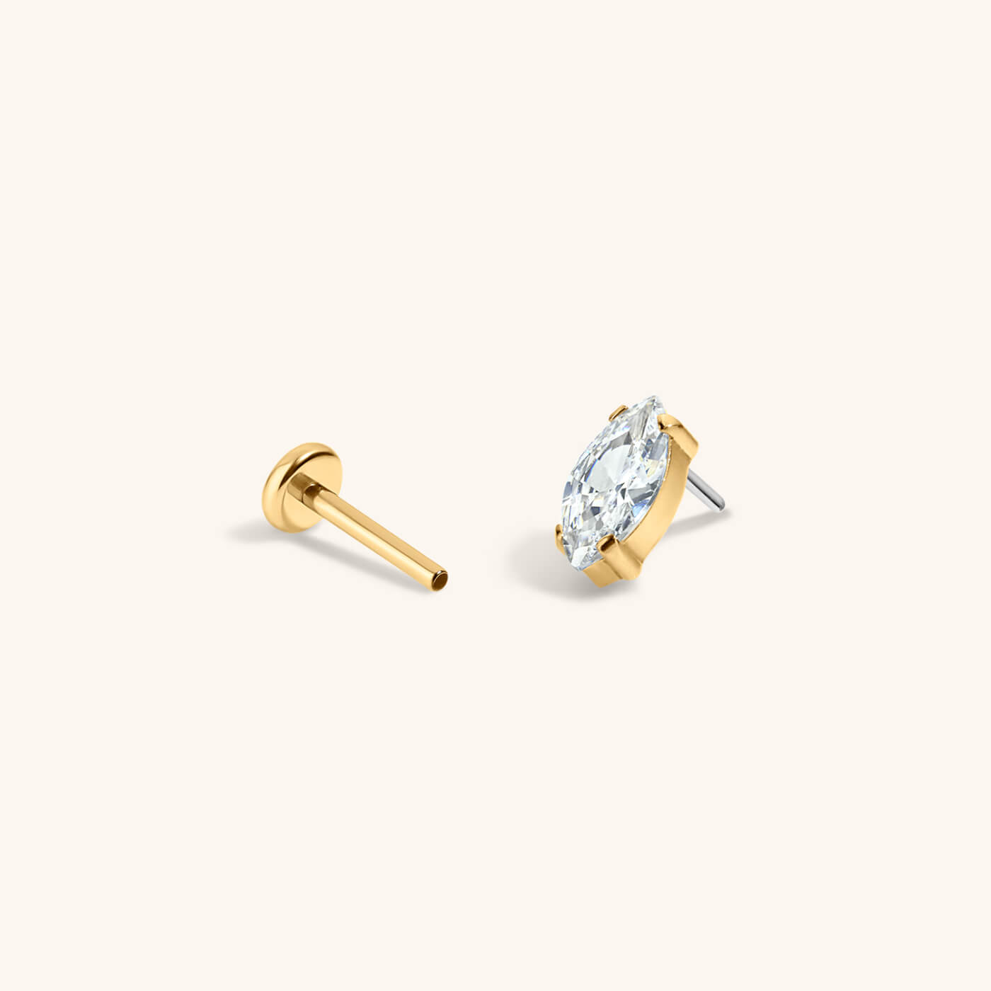 Celestial Crystal Marquise Nap Earrings