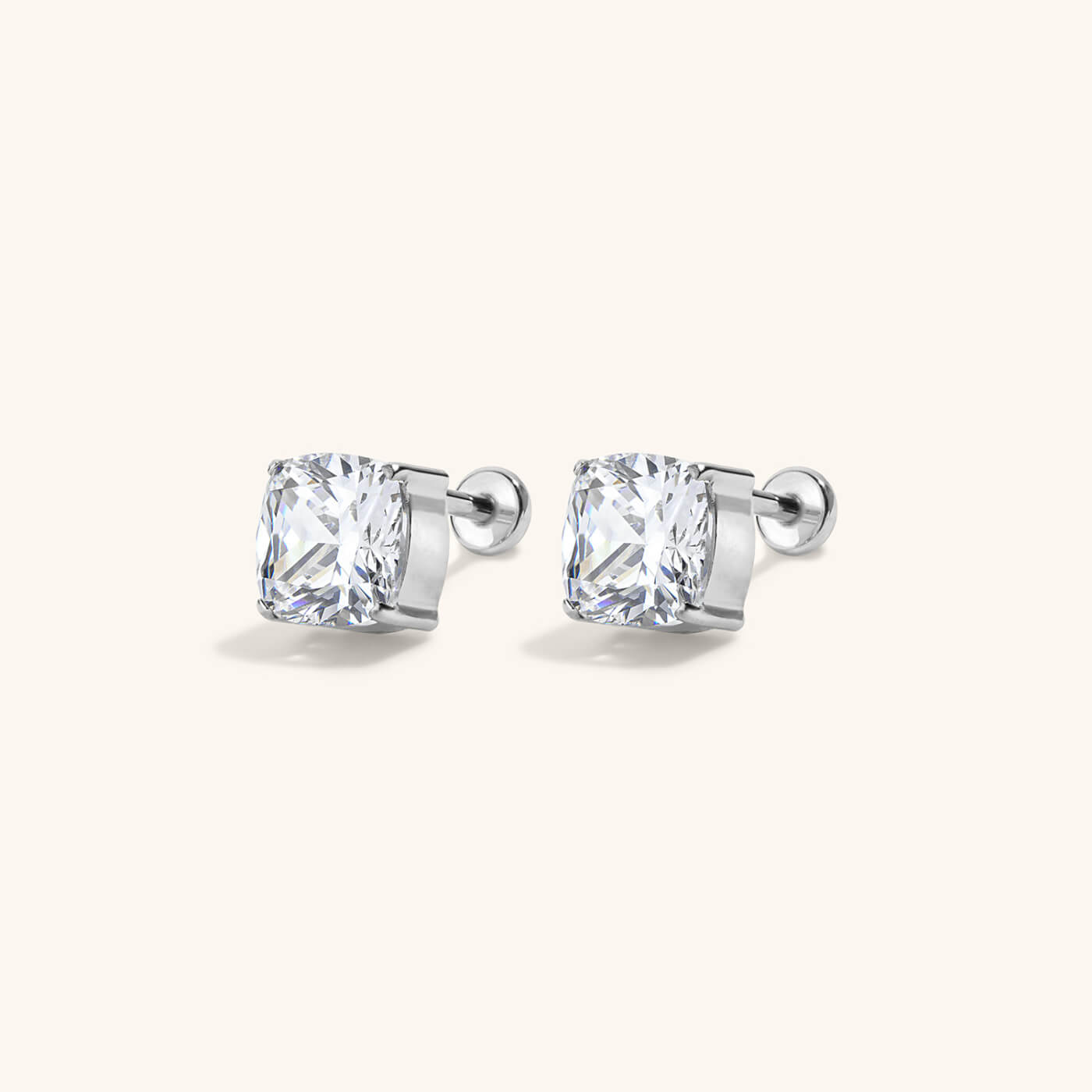 Celestial Crystal Cushion Nap Earrings