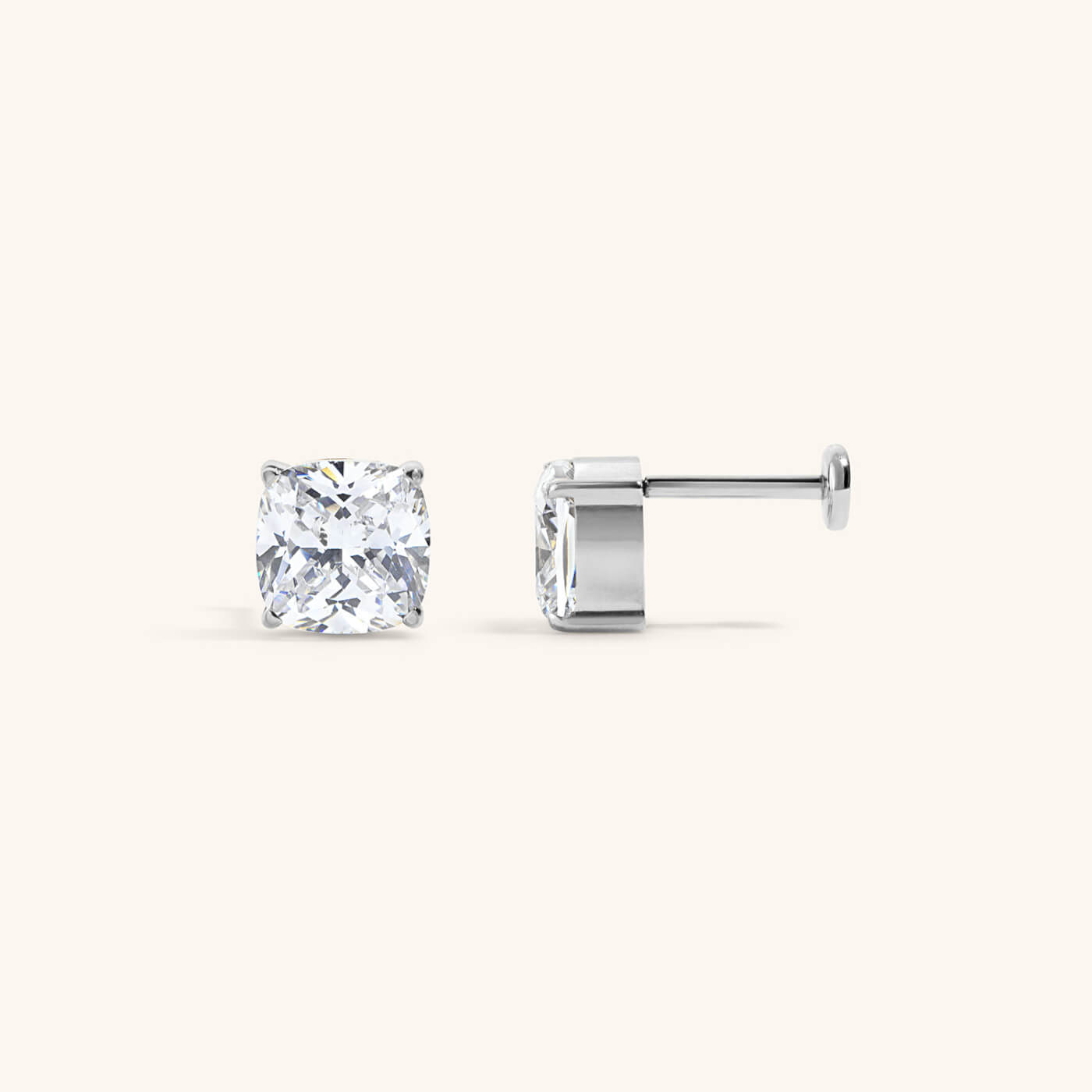 Celestial Crystal Cushion Nap Earrings