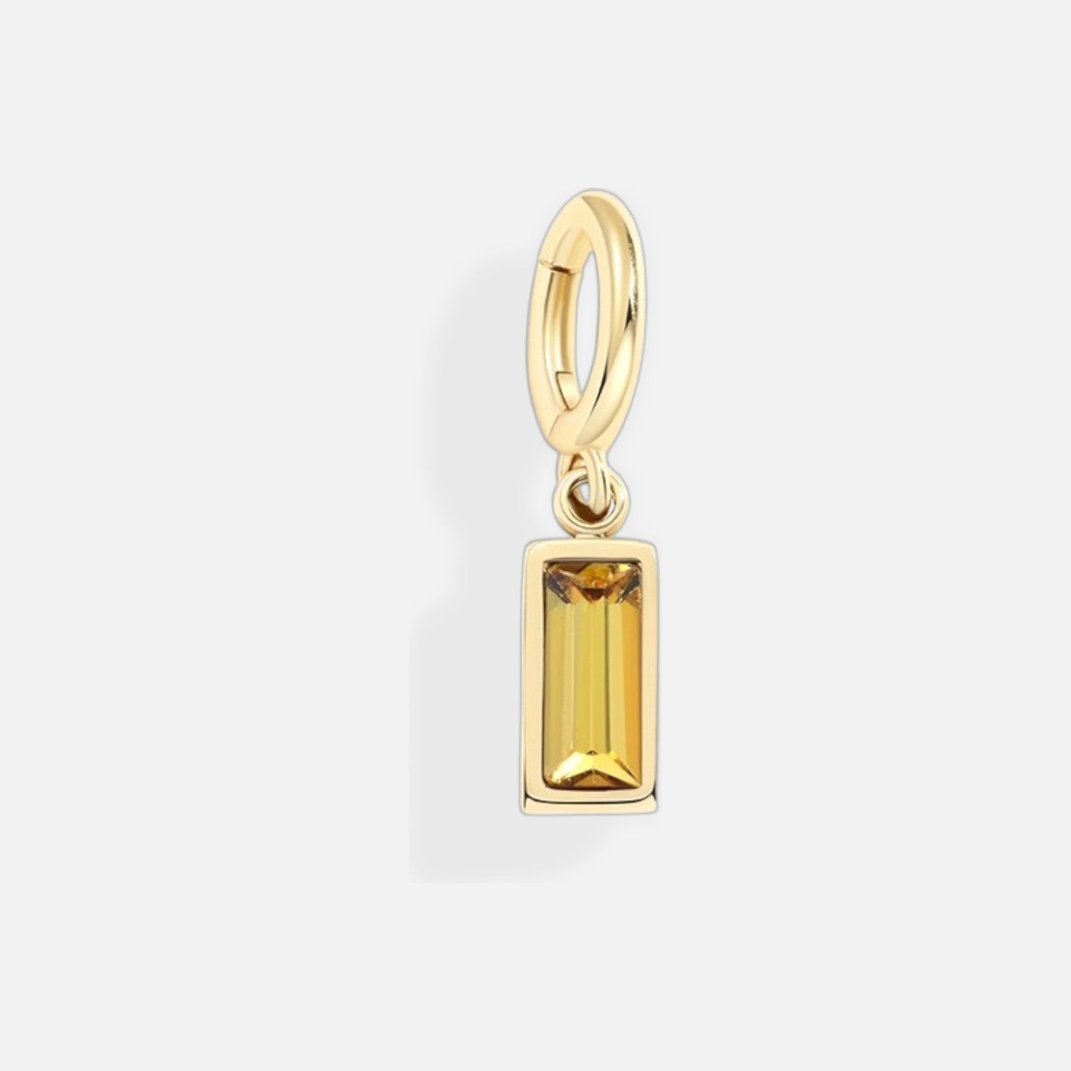 Aurelle Baguette Birthstone Charm