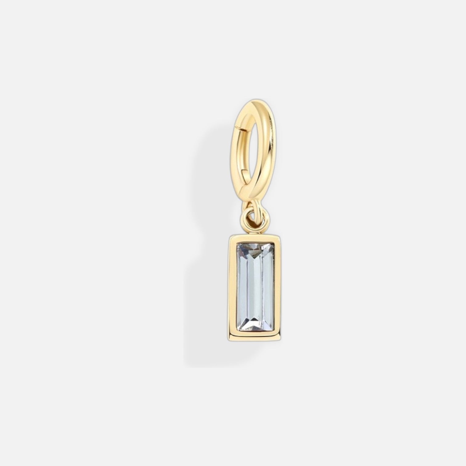 Aurelle Baguette Birthstone Charm