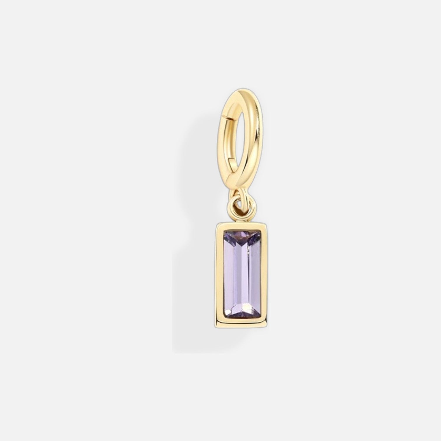Aurelle Baguette Birthstone Charm