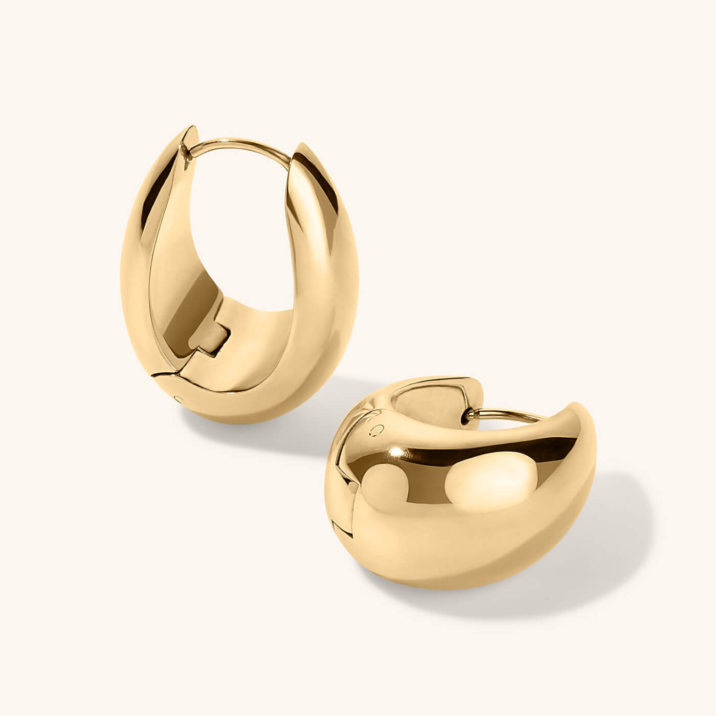 Dewdrop Hoops