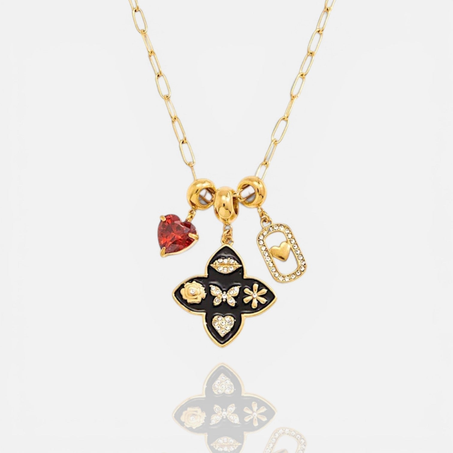Aurevia Vintage Charm Necklace