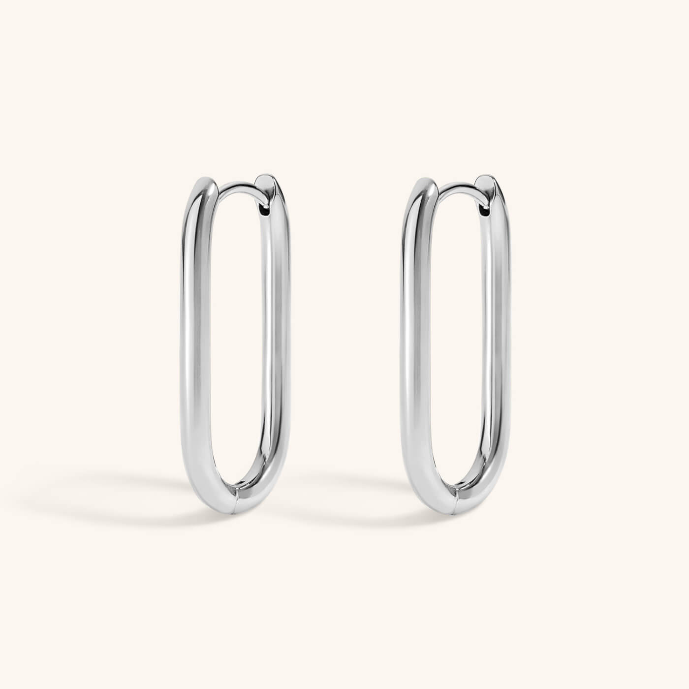 Halo Oval Hoops, 23mm