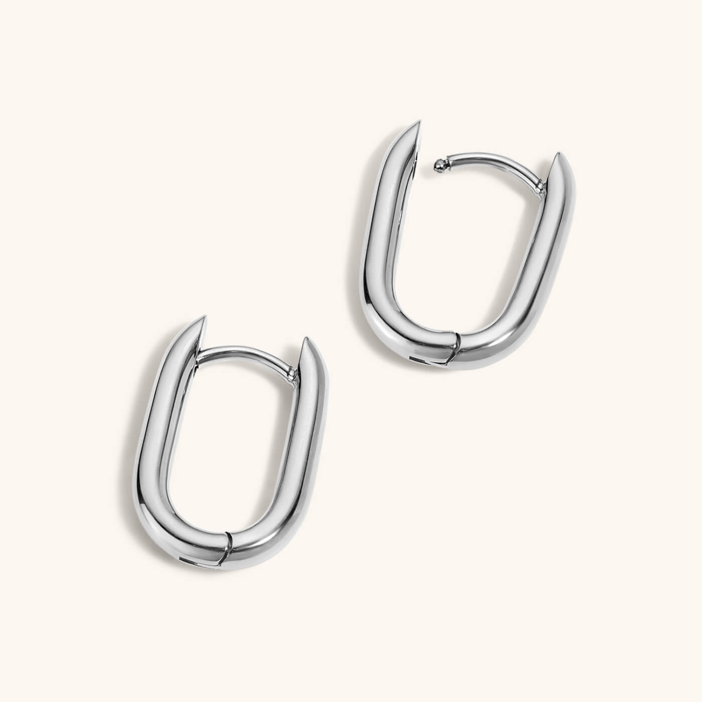 Halo Oval Hoops, 15mm