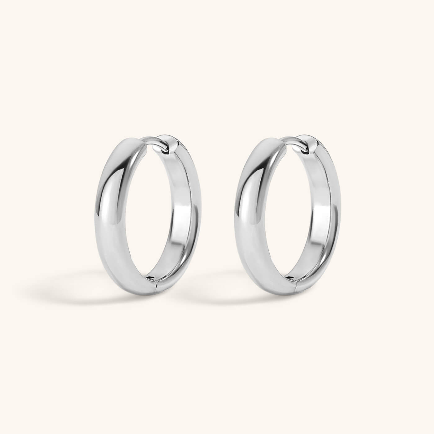 Bold Hoops, 14mm