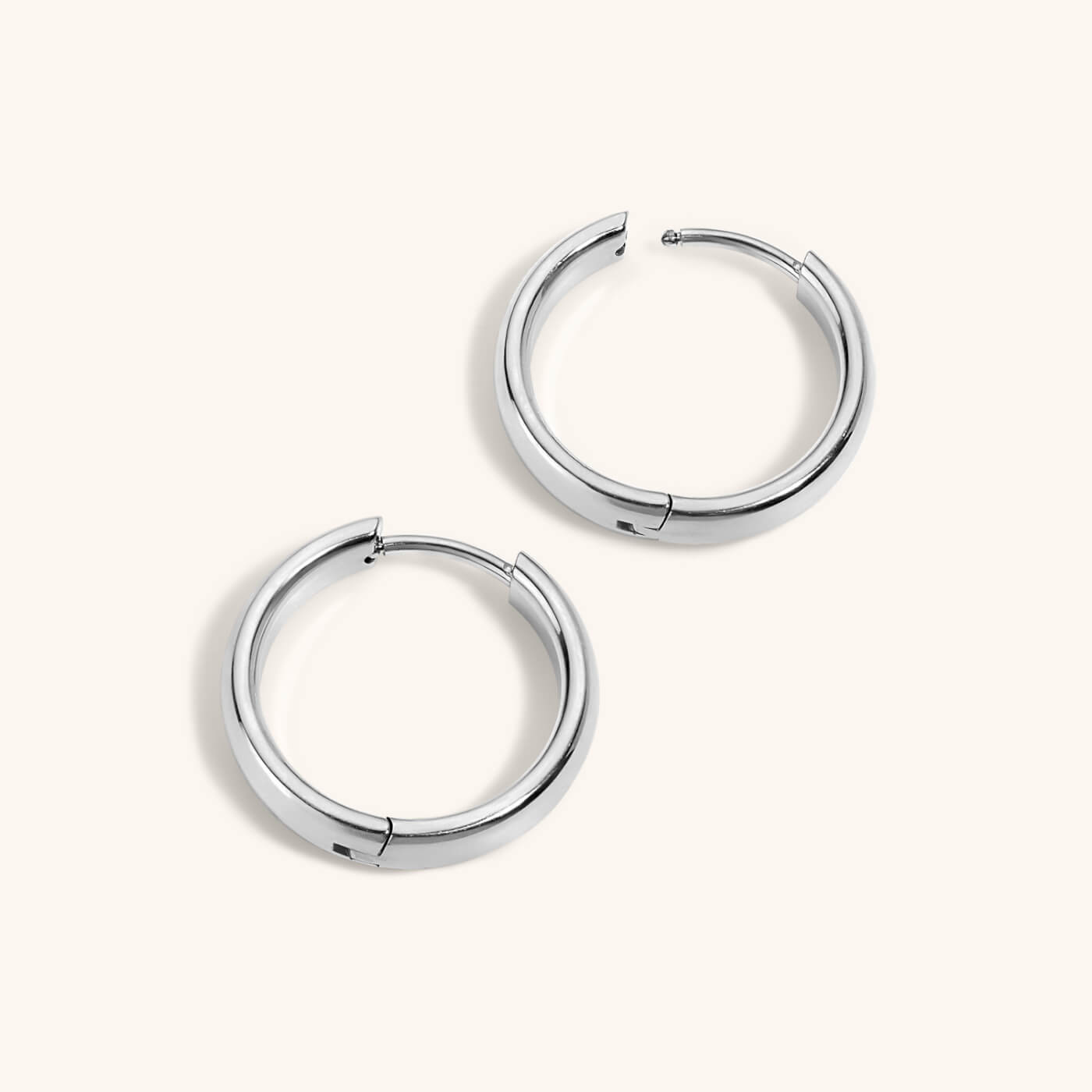 Bold Hoops, 14mm