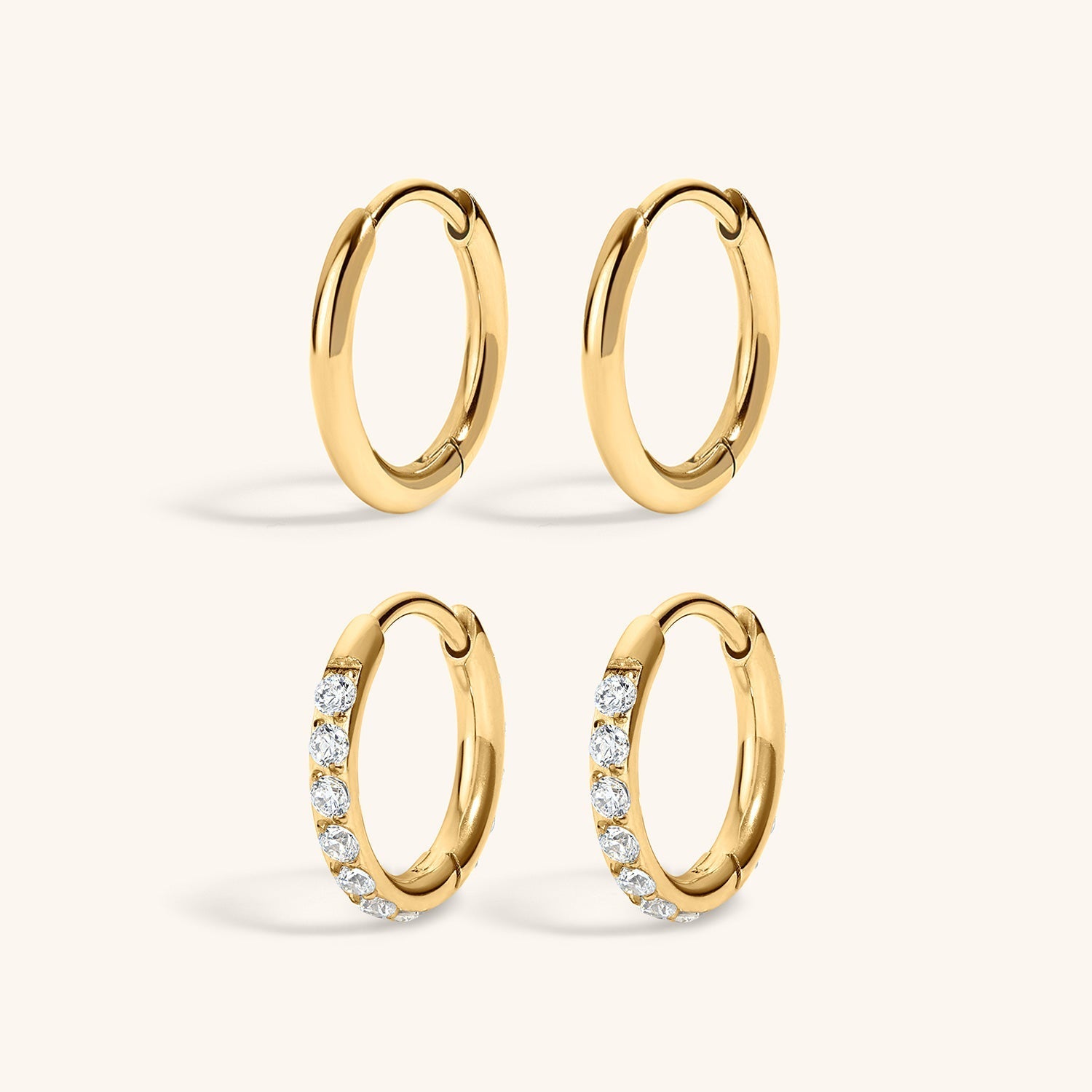 Everyday Hoop Duo – Gold