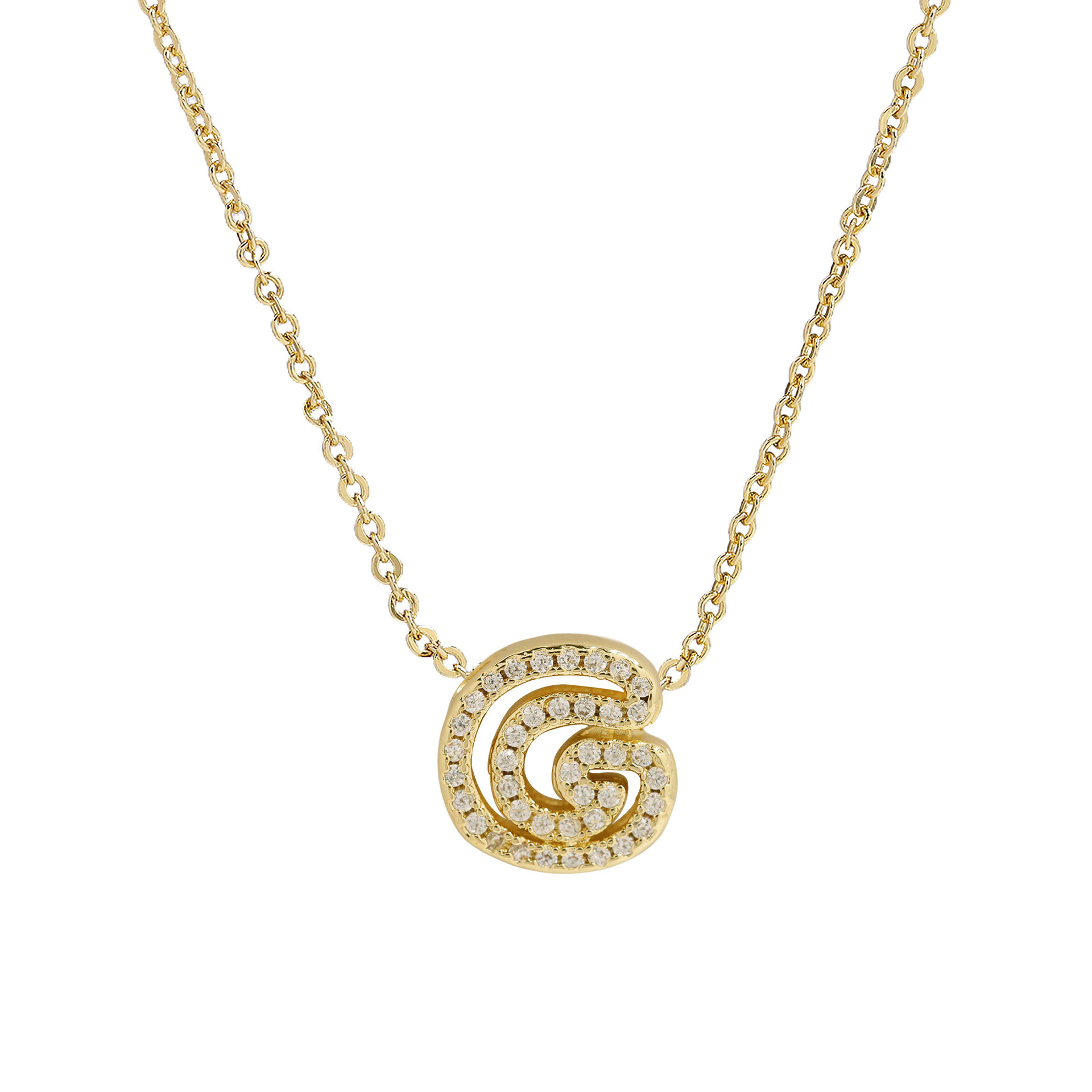 Iconic Sparkle Initial Necklace