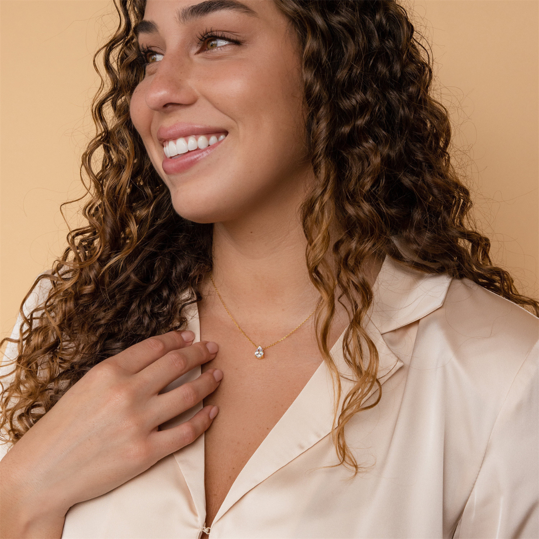 Glow Birthstone Pendant Necklace