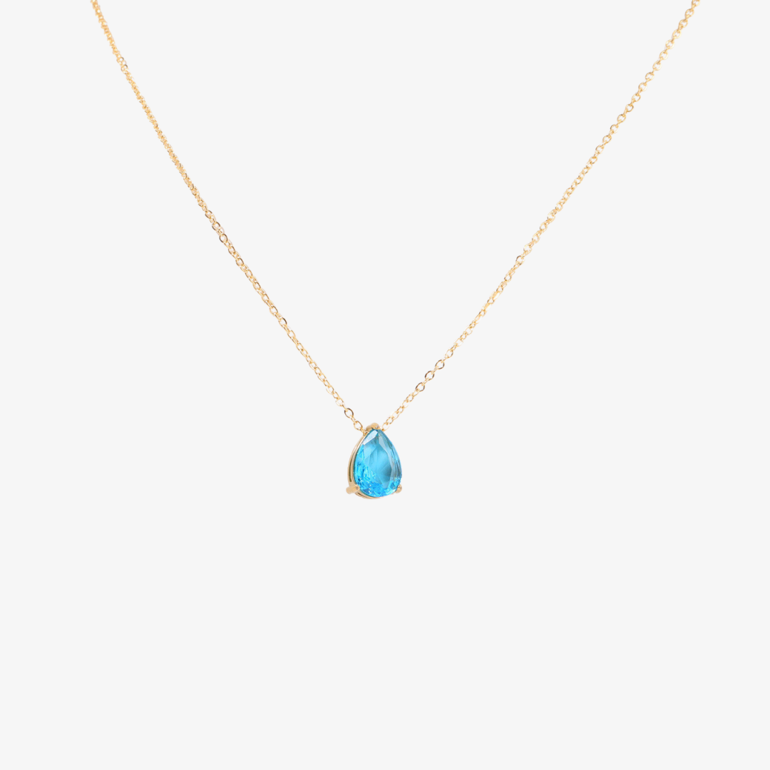 Glow Birthstone Pendant Necklace