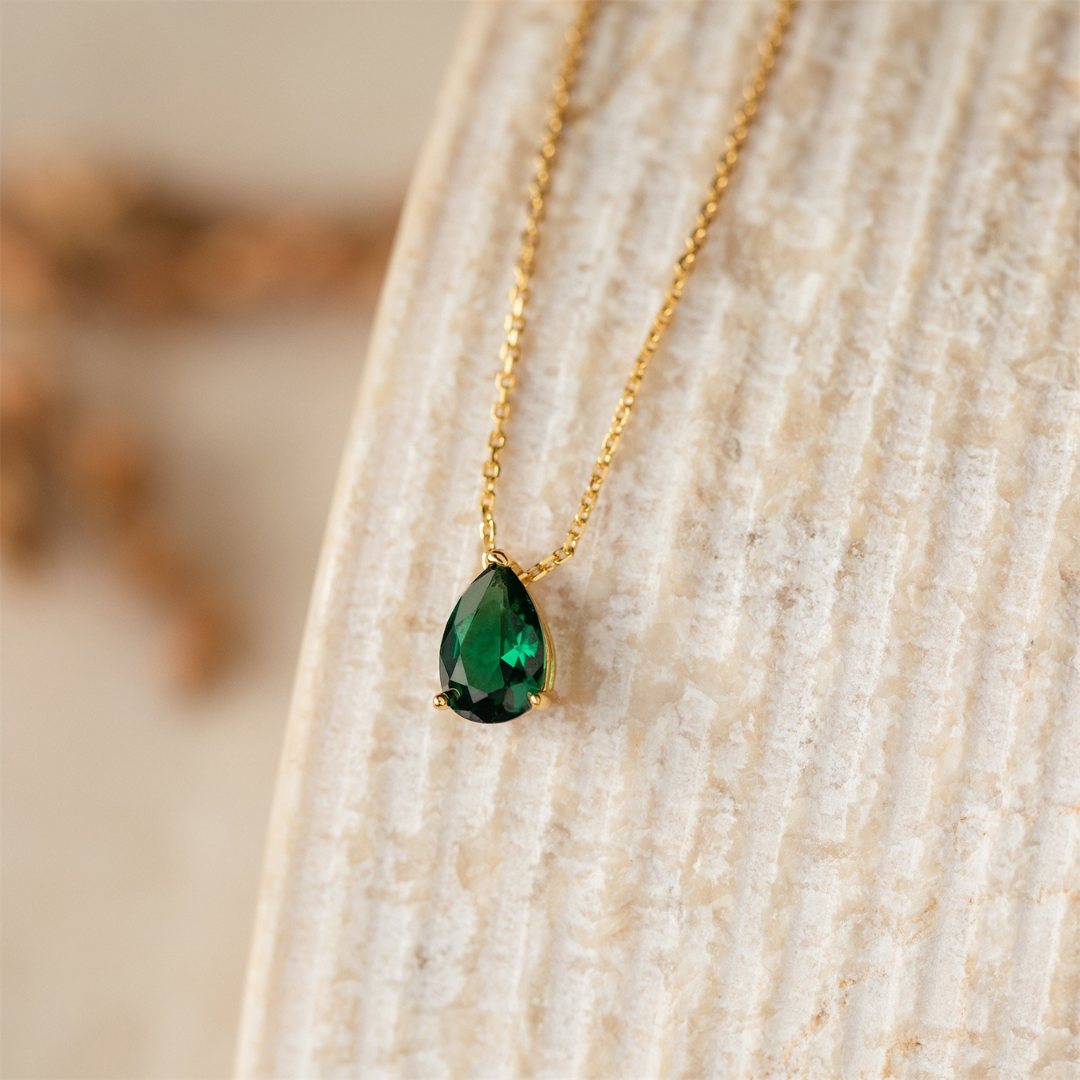 Glow Birthstone Pendant Necklace