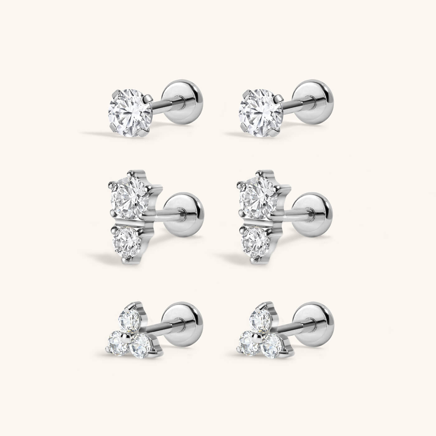 Goddess Nap Earrings Trio