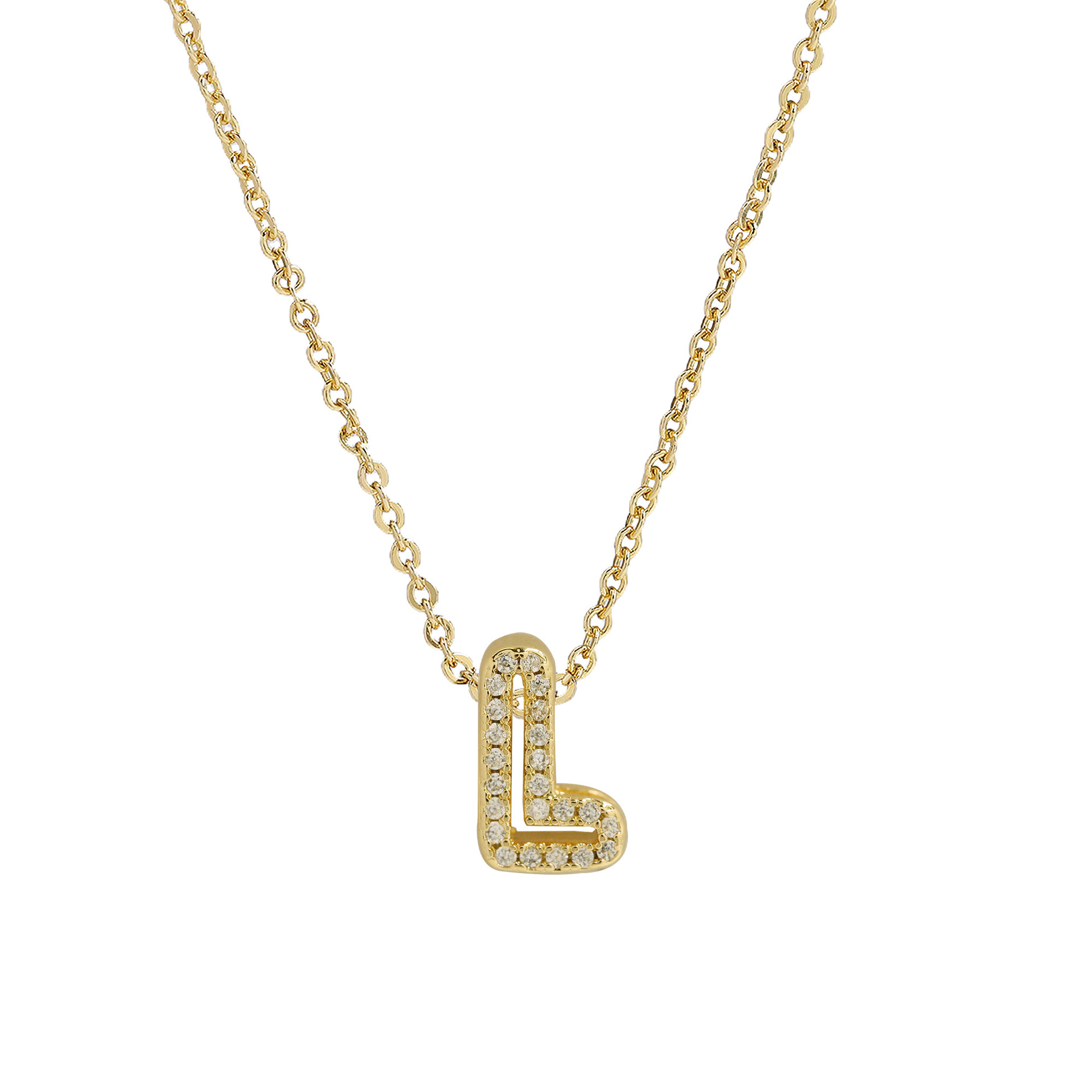 Iconic Sparkle Initial Necklace