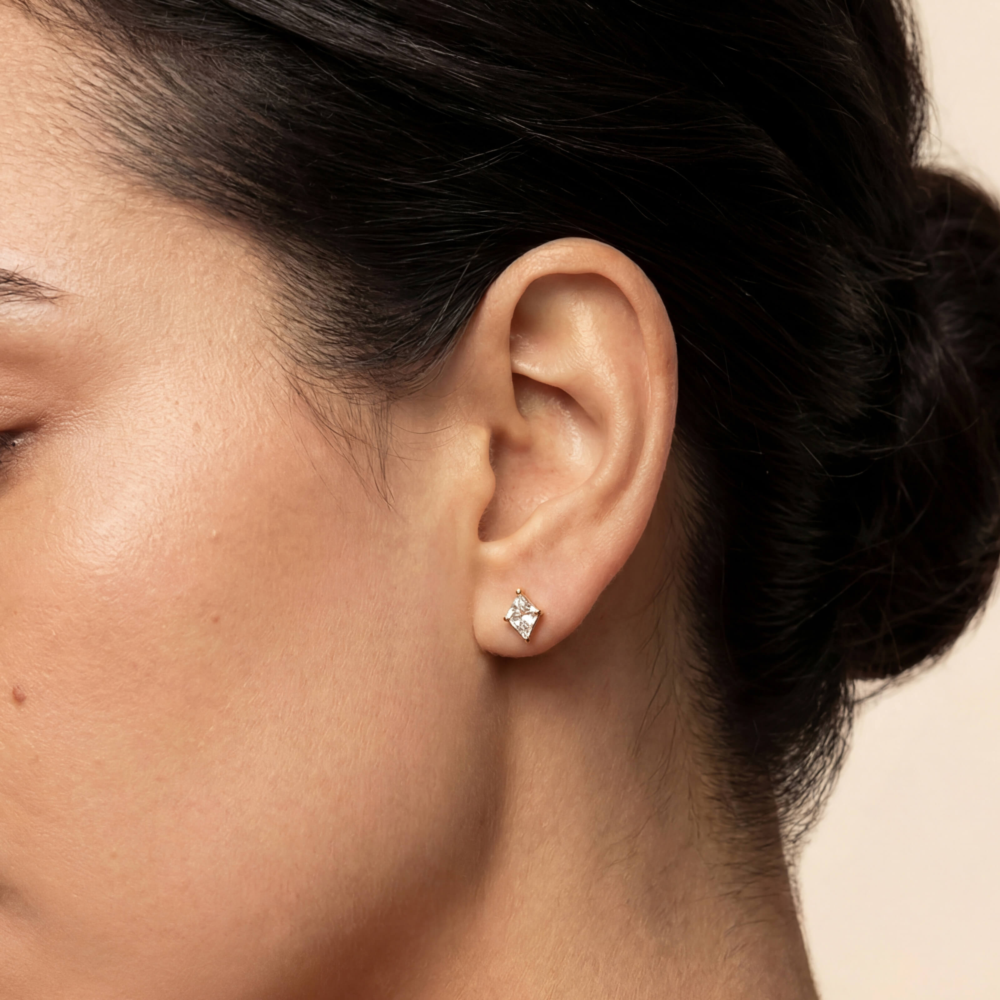 Celestial Crystal Lozenge Nap Earrings