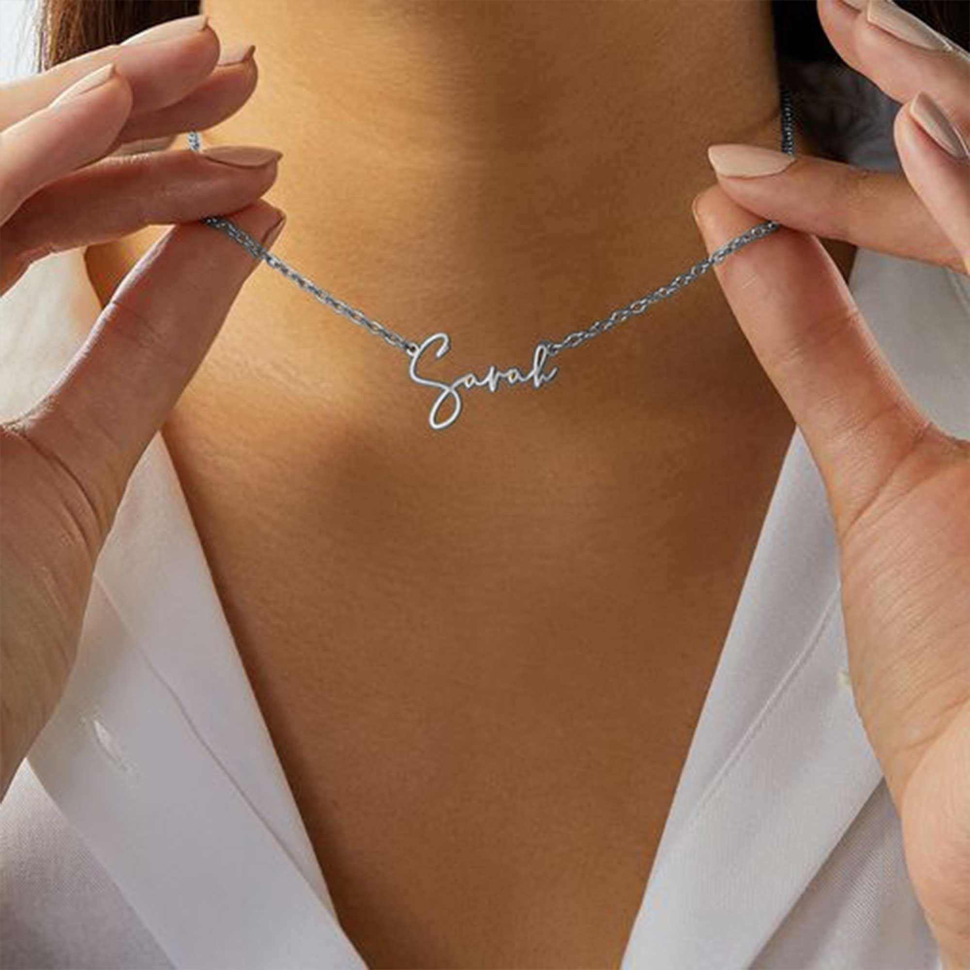 Signature Personalized Name Necklace