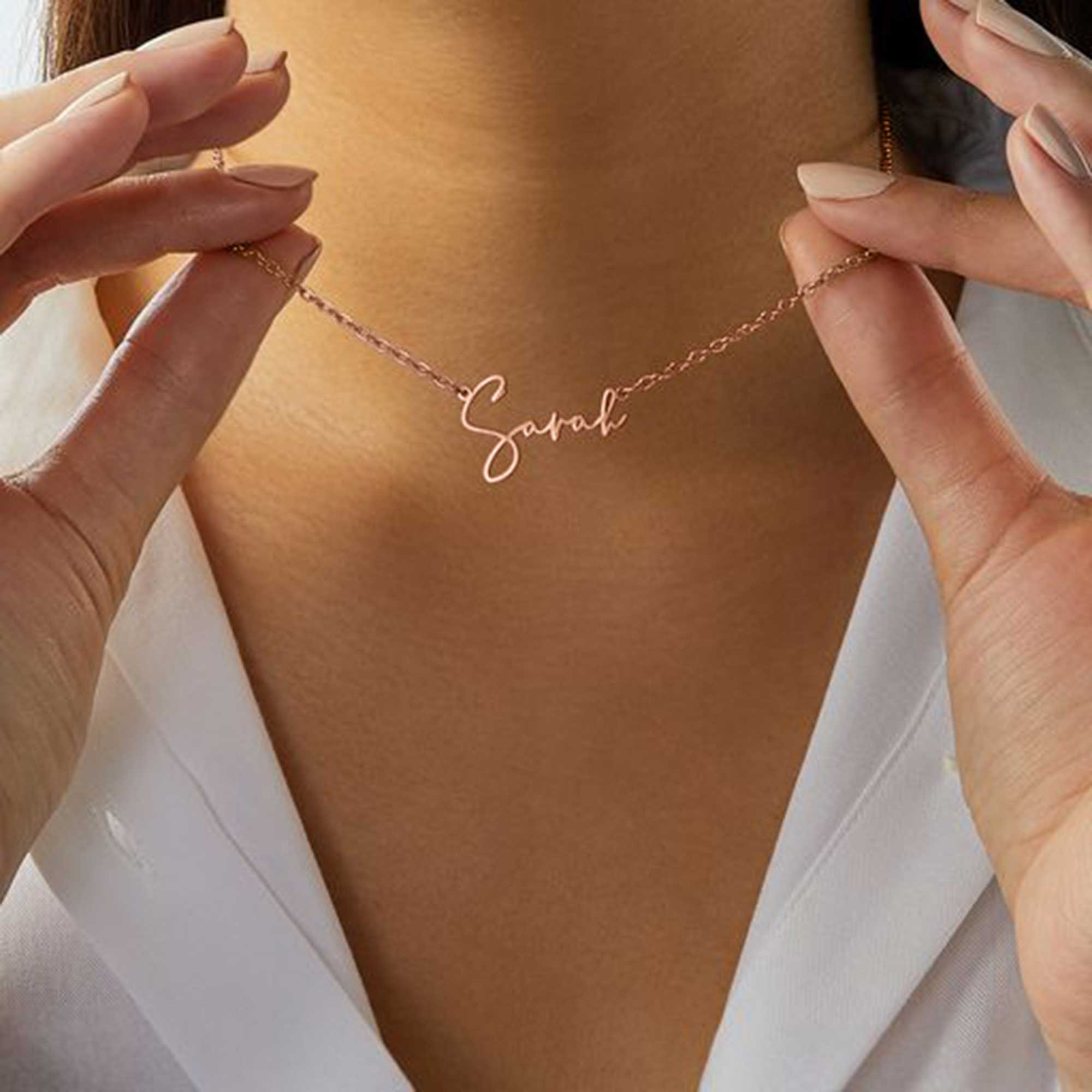 Signature Personalized Name Necklace