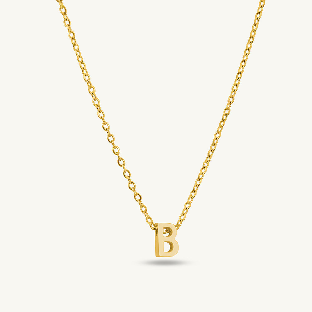 Small Letter Necklace – A