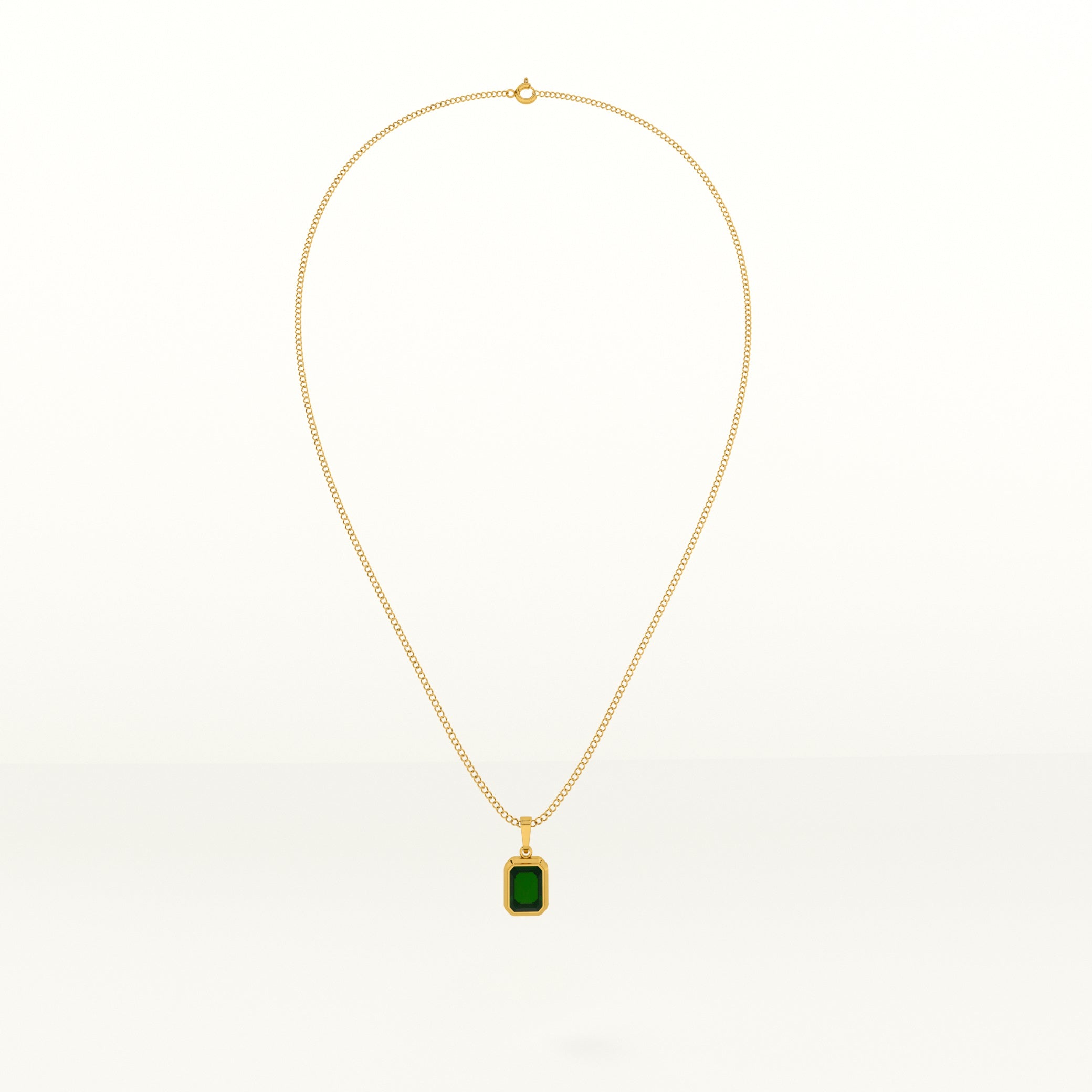 Classic Emerald Necklace