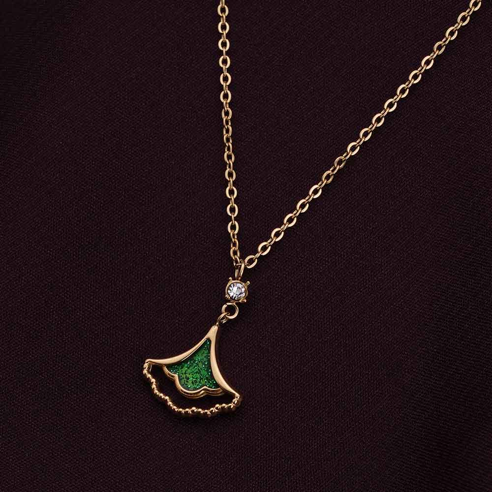 Ginkgo Leaf Pendant