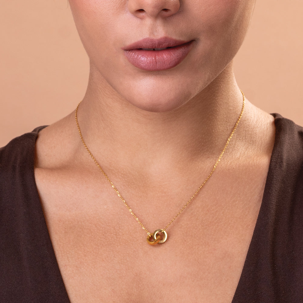 Linked Circles Harmony Necklace