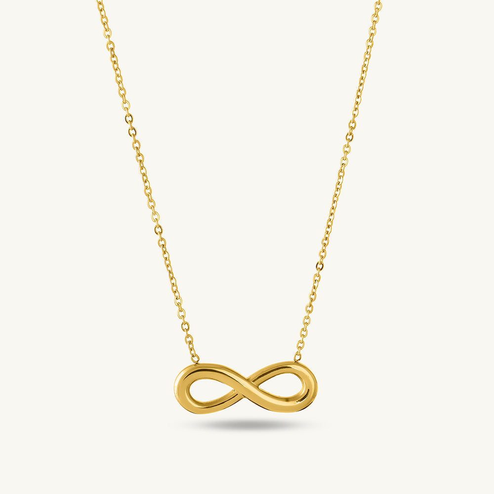 Golden Infinity Necklace