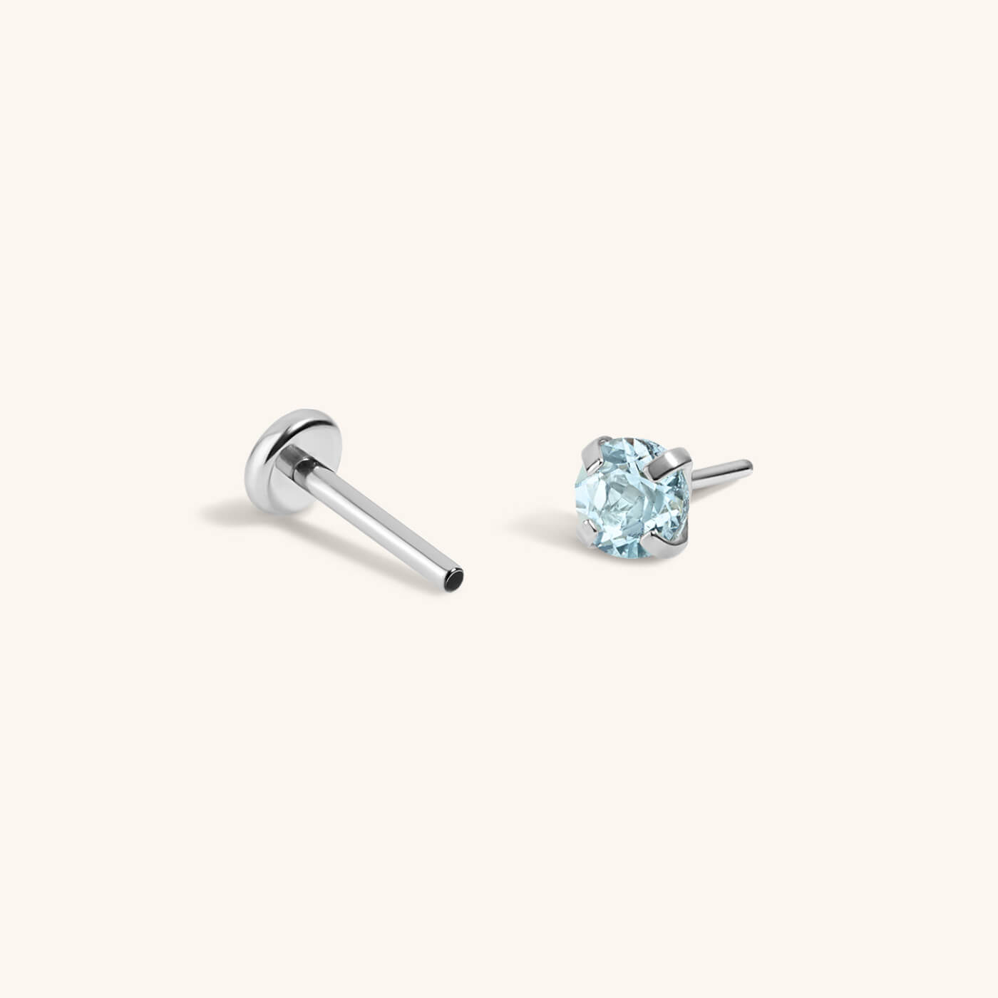 Aquamarine Nap Earrings