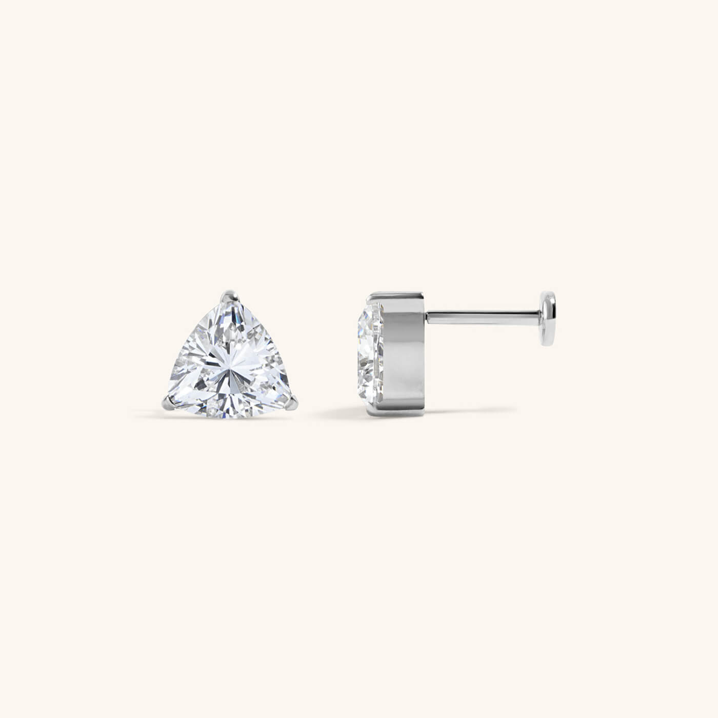 Celestial Crystal Trillion Nap Earrings