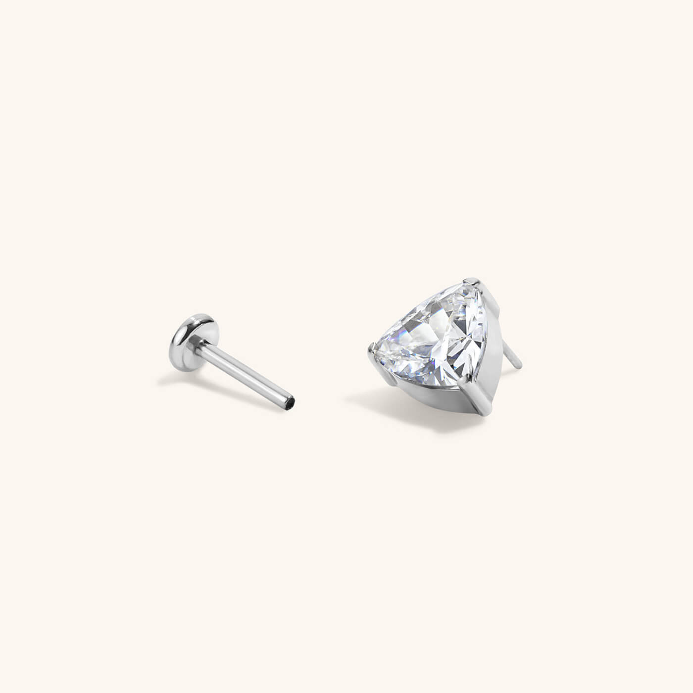 Celestial Crystal Trillion Nap Earrings