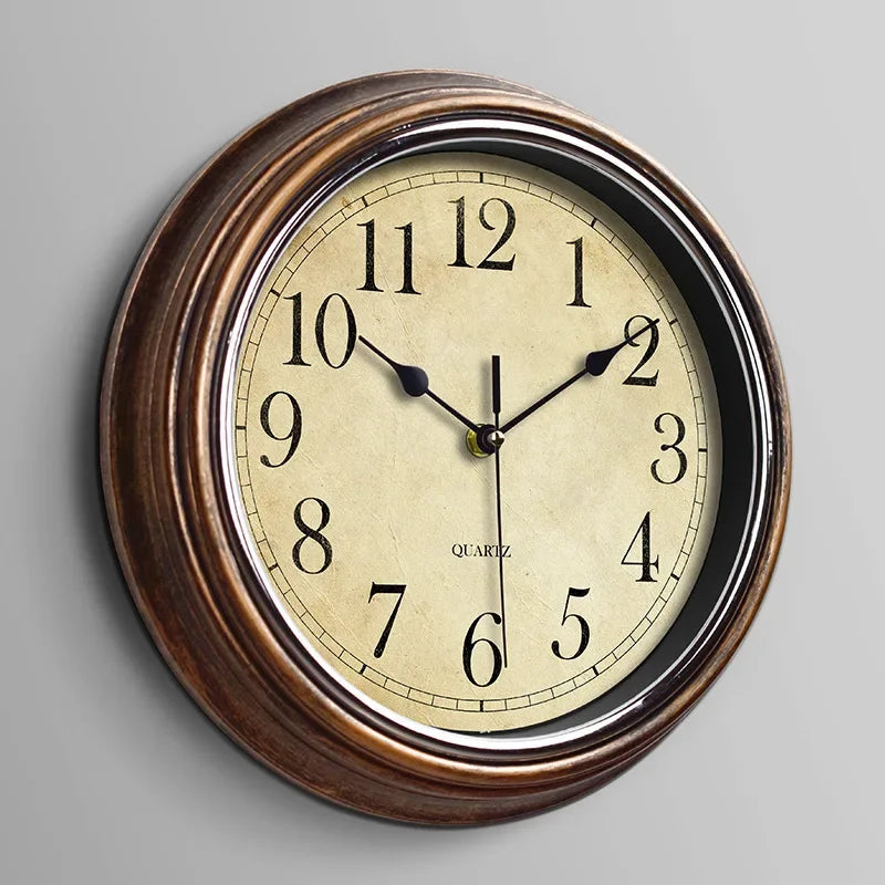 Vintage Silent Wall Clock | Elegant Home Decoration 0