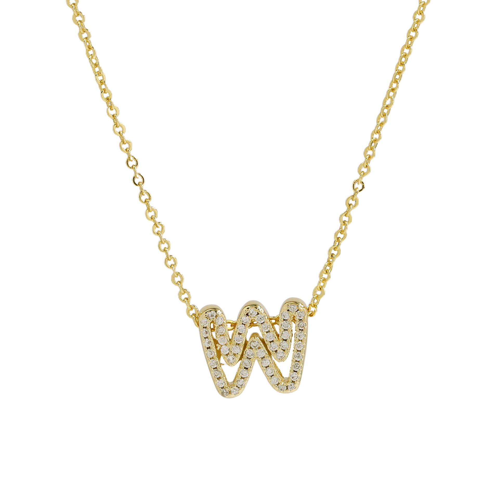 Iconic Sparkle Initial Necklace