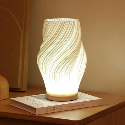 Wavecrest | Contemporary Table Lamp for Bedside or Desk 2