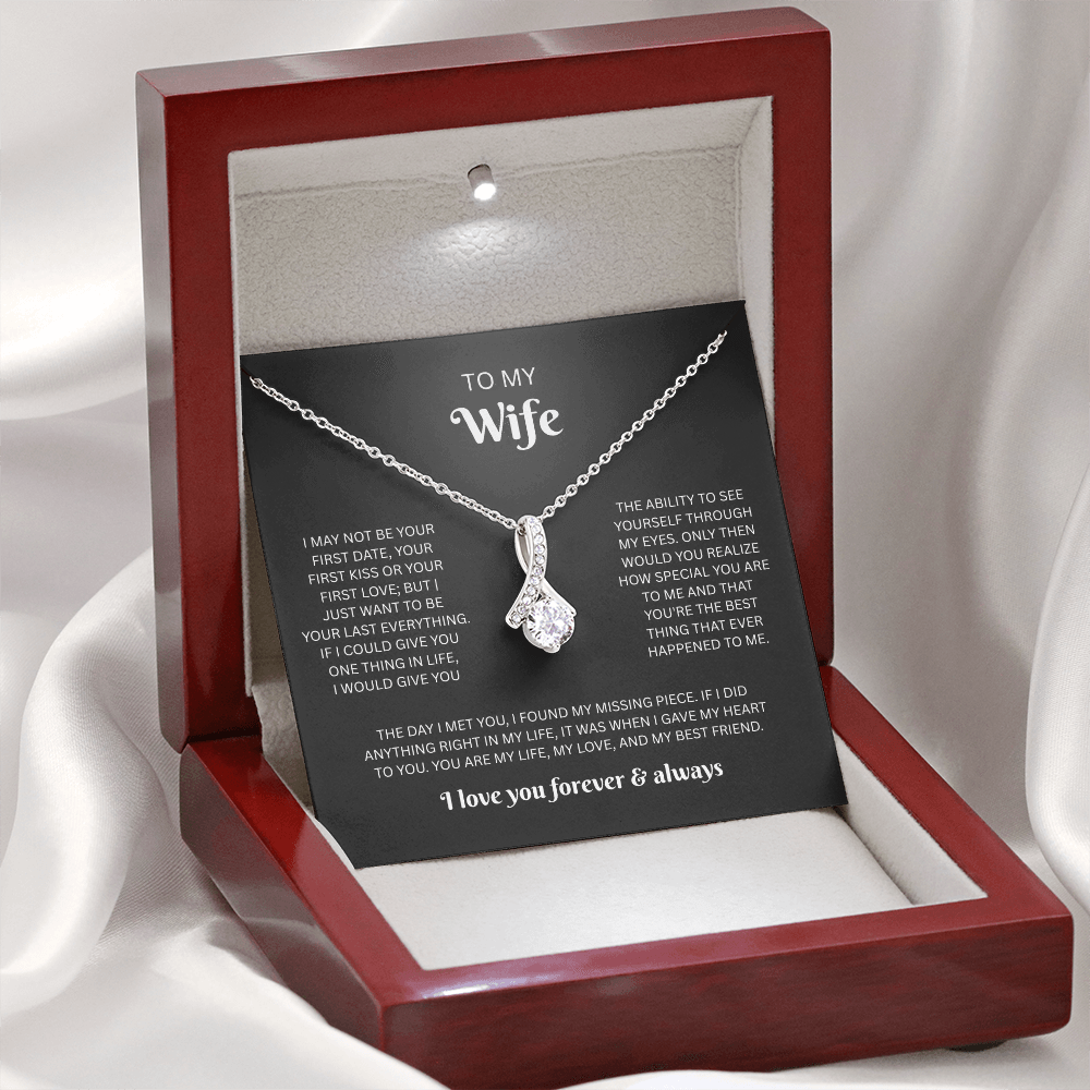 To My Wife (I May Not Be Your First)